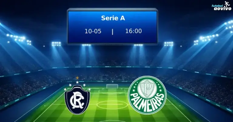 Remo x Palmeiras Serie A: Gigantes se Enfrentam na 15ª Rodada em Belém