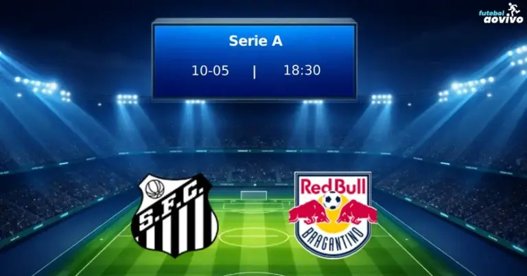 Santos x RB Bragantino: Confronto Decisivo pela 15ª Rodada da Série A na Vila Belmiro