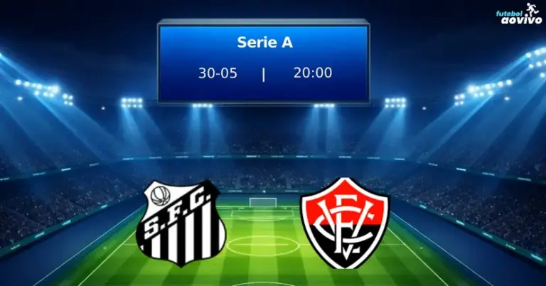 Confronto Direto na Série A: Santos Recebe Vitória no Urbano Caldeira