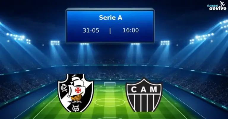 Vasco da Gama x Atlético-MG: Confronto pela Série A Agita o Rio de Janeiro